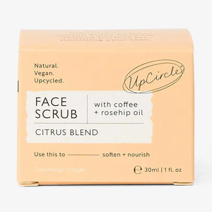 UpCircle Beauty Citrus Blend Natural Face Scrub - Travel Size