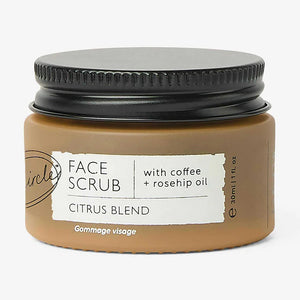 UpCircle Beauty Citrus Blend Natural Face Scrub - Travel Size