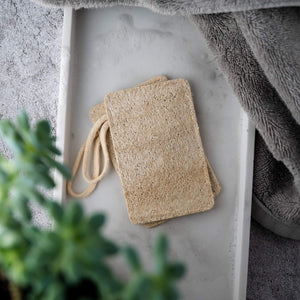 J&L Naturals Natural Loofah Pads