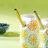 NOVICA Golden Hydration Stainless Steel Straws (set of 4)