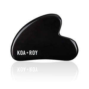 KOA+ROY Obsidian Face Gua Sha Tool