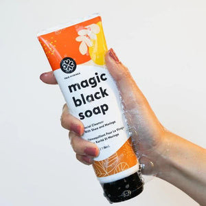 True Moringa Magic Black Soap Facial Cleanser - ONLY 1 LEFT IN STOCK