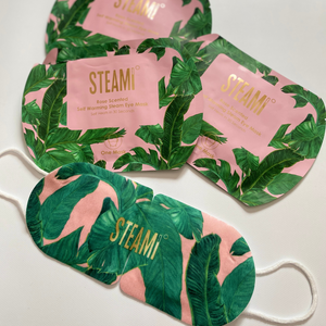 Steami Rose-Infused Self-Warming Eye Mask (set of 2)