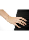 Dogeared Simplicity Small Bar Maroon Linen Bracelet - ONLY 4 LEFT IN STOCK