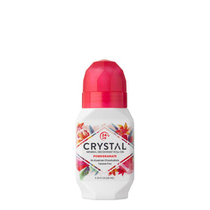 Crystal Essence Mineral Deodorant Roll-On Pomegranate (set of 2)