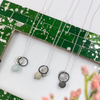 Gogh Jewelry Design Zero Waste Charm Necklace with Amazonite