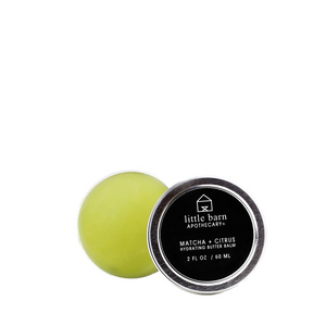 Little Barn Apothecary Hydrating Butter Balm Matcha + Mint