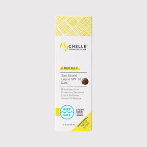 MyCHELLE Sun Shield Liquid Tint SPF 50 Dark - ONLY 3 LEFT IN STOCK