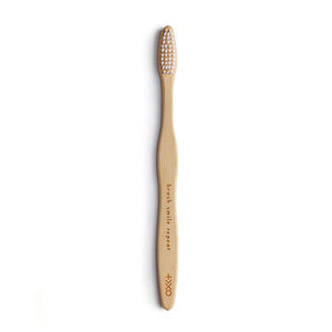PLUS ULTRA Brush, Smile, Repeat Bamboo Toothbrush (set of 2)