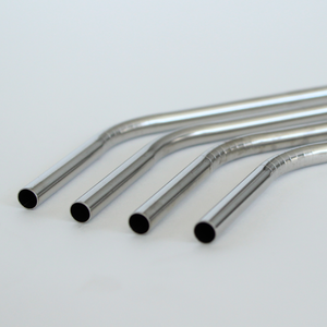 LOVE GOODLY Stainless Steel Straws - Set of 4