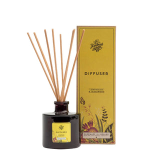 The Handmade Soap Co. Lemongrass and Cedarwood Reed Diffuser